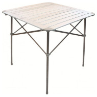 Кемпінговий стіл HIGHLANDER Aluminium Slat Folding Table 70x70см