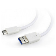 Кабель CABLEXPERT USB3.0 AM/CM White 3м (CCP-USB3-AMCM-W-10)