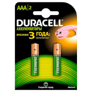 Аккумулятор DURACELL Rechargeable AAA 750mAh 2шт/уп (5005009)