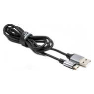 Кабель CABLEXPERT USB2.0 AM/Micro-BM Black/Silver 1м (CCPB-M-USB-09BK)