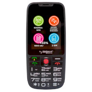 Мобільний телефон SIGMA MOBILE Comfort 50 Elegance 3 Black (4827798233719)