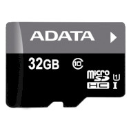 Карта памяти ADATA microSDHC Premier 32GB UHS-I Class 10 (AUSDH32GUICL10-R)