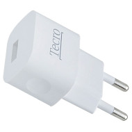 Зарядное устройство TECRO 1xUSB-A, 2.1A White (TR-CHG01-WT)