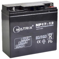 Акумуляторна батарея MATRIX NP12-17 (12В, 17Агод)