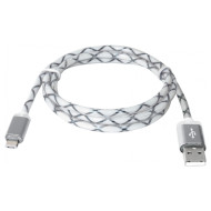 Кабель DEFENDER USB08-03LT USB2.0 AM/Micro-BM Gray 1м (87554)