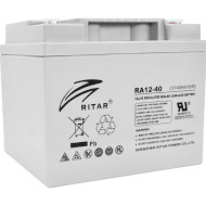 Акумуляторна батарея RITAR RA12-40 (12В, 40Агод)