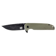 Складной нож SKIF Bulldog G-10/SW Black Green (733F)