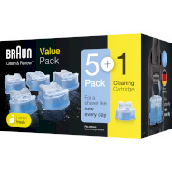 Картридж для бритв BRAUN CCR6 Clean & Renew 6-pack (81673079)