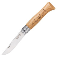Складной нож OPINEL Tradition N°08 Animalia Hare (001623)