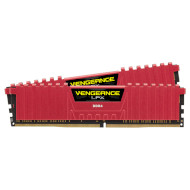 Модуль пам'яті CORSAIR Vengeance LPX Red DDR4 2666MHz 32GB Kit 2x16GB (CMK32GX4M2A2666C16R)
