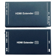 Удлинитель HDMI по витой паре ATCOM Black (14371)