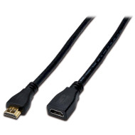 Кабель-подовжувач DIGITUS HDMI v1.4 5м Black (AK-330201-050-S)