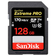 Карта памяти SANDISK SDXC Extreme Pro 128GB UHS-I U3 Class 10 (SDSDXXY-128G-GN4IN)