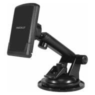 Автотримач для смартфона MACALLY Car Suction Mount with Telescopic/Magnetic Arm (TELEMAG)