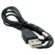 Кабель питания USB to DC POWERPLANT 5.5x2.1mm 5V 1м (CA911356)