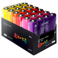 Батарейка XIAOMI ZMI ZI7 Rainbow AAA 24шт/уп (P30403)