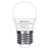 Лампочка LED KODAK G45 E27 6W 4100K 220V (30419469/B-IK1)