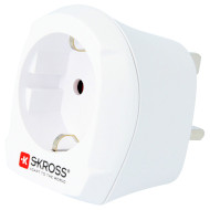 Перехідник мережевий SKROSS Europe to UK White (1.500230-E)