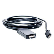 Кабель POWERPLANT MHL Micro-USB - HDMI v1.3 1.8м Black (KD00AS1239)