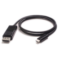 Кабель 2E USB-C - DisplayPort 1м Black (2E-W1402)