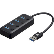 USB хаб с выключателями 2E 2E-W1405