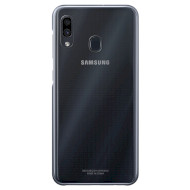 Чохол SAMSUNG Gradation Cover для Galaxy A30 Black (EF-AA305CBEGRU)