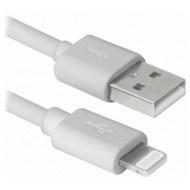 Кабель REAL-EL USB/Lightning White 1м (EL123500033)