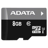 Карта пам'яті ADATA microSDHC Premier 8GB UHS-I Class 10 (AUSDH8GUICL10-R)