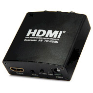 Конвертер видеосигнала POWERPLANT AV - HDMI v1.3 Black (CA911479)