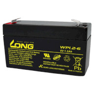 Акумуляторна батарея KUNG LONG WP1.2-6 (6В, 1.2Агод)
