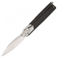 Нож-балисонг ARTISAN Kinetic Balisong G10 Flat Black (1823PL-BKF)