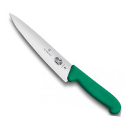 Нож кухонный для разделки VICTORINOX Fibrox Green 190мм (5.2004.19)