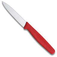Нож кухонный для чистки овощей VICTORINOX Standard Plain Red 80мм (5.0601)