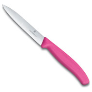 Ніж кухонний для чистки овочів VICTORINOX SwissClassic Pink 100мм (6.7706.L115)