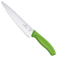 Нож кухонный для разделки VICTORINOX SwissClassic Green 190мм (6.8006.19L4B)