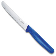 Нож кухонный для овощей VICTORINOX Standard Serrated Blue 110мм (5.0832)