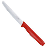Нож кухонный для овощей VICTORINOX Standard Serrated Red 110мм (5.0831)