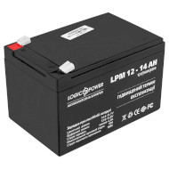 Акумуляторна батарея LOGICPOWER LPM 12 - 14 AH (12В, 14Агод) (LP4161)
