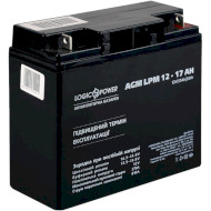 Акумуляторна батарея LOGICPOWER LPM 12 - 17 AH (12В, 17Агод) (LP4162)