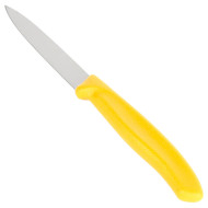Нож кухонный для овощей VICTORINOX SwissClassic Plain Yellow 80мм 2шт (6.7606.L118B)