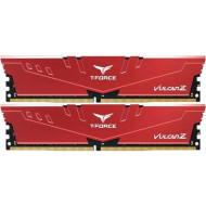 Модуль пам'яті TEAM T-Force Vulcan Z DDR4 2666MHz 16GB Kit 2x8GB Red (TLZRD416G2666HC18HDC01)