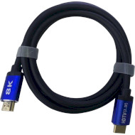Кабель ATCOM HDMI v2.1 2м Black (88888)
