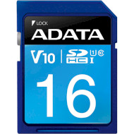 Карта памяти ADATA SDHC Premier 16GB UHS-I Class 10 (ASDH16GUICL10-R)