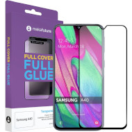 Захисне скло MAKE Full Cover Full Glue для Galaxy A40 (MGF-SA405)