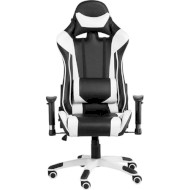 Крісло геймерське SPECIAL4YOU ExtremeRace Black/White (E4770)