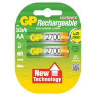 Аккумулятор GP Professional AA 2700mAh 2шт/уп (GP270AAHC-2PL2)