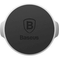 Автодержатель для смартфона BASEUS Small Ears Series Magnetic Suction Bracket Silver (SUER-C0S)
