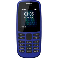Мобільний телефон NOKIA 105 (2019) SS Blue (16KIGL01A13)