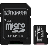Карта пам'яті KINGSTON microSDXC Canvas Select Plus 256GB UHS-I U3 V30 A1 Class 10 + SD-adapter (SDCS2/256GB)