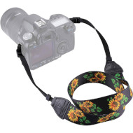 Ремінець PULUZ Retro Ethnic Style Multi-Color Sunflower Camera Strap